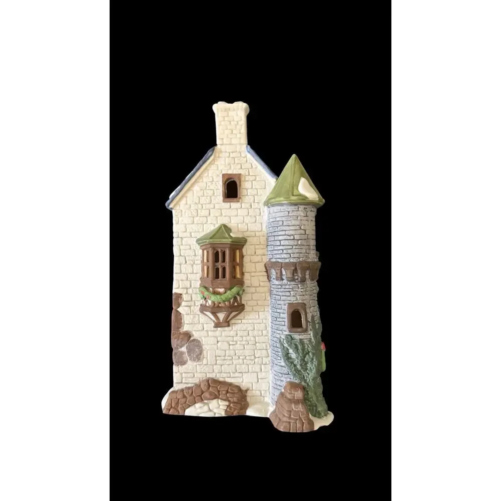 VTG 1988 Dept 56 ORIGINAL “The Wool Shop” Dickens Village #59242 Hand Painted